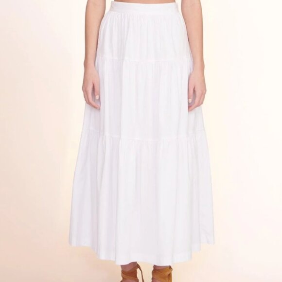 STAUD Sea Skirt - White - Picture 1 of 5